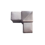 50x25mm - 90° Vertical Elbow - Stainless Steel Products