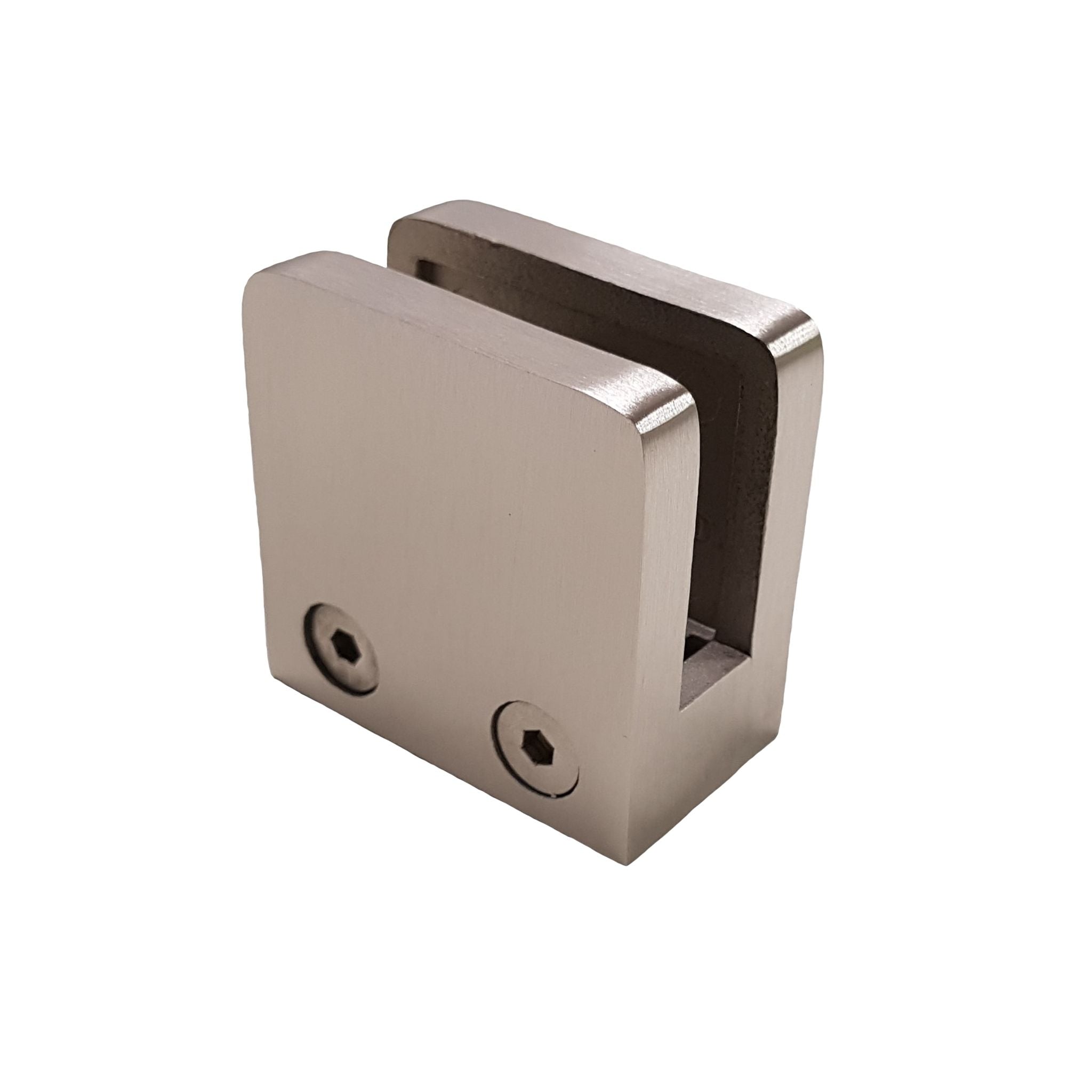 Square - Glass D Clamp - Stainless Steel Products